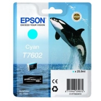 Epson T7602 Cian Tinta Original C13T76024010