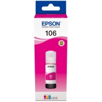 Epson 106 Magenta Botella de Tinta Original C13T00R340