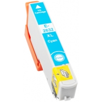 Compatible Epson T2632 T2612 (26XL) Cian Tinta C13T26324012 C13T26124012