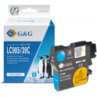 G&G Brother LC985XL Cian Tinta Compatible LC985C