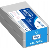 Epson SJIC22P Cian Tinta Original C33S020602 SJIC22P(C)