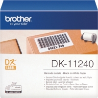 Brother DK11240 Etiquetas Originales Precortadas Multiproposito Grandes 102x51 mm 600 Etiquetas