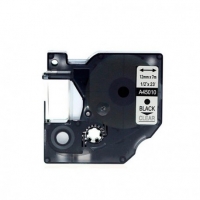 Cinta compatible Dymo D1 45010 Rotuladora negro / transparente 12mm x 7m S0720500