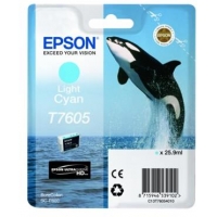 Epson T7605 Cian Light Tinta Original C13T76054010