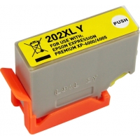 Compatible Epson 202XL Amarillo Tinta C13T02H44010 C13T02F44010