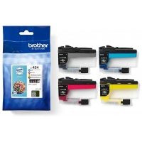 Brother LC424 Pack de 4 Cartuchos Originales LC424VAL