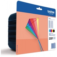 Brother LC223 Pack de 4 Cartuchos Originales LC223VALBP