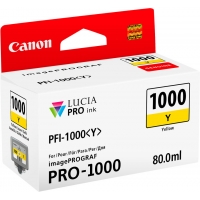 Canon PFI1000 Amarillo Tinta Original PFI1000Y 0549C001