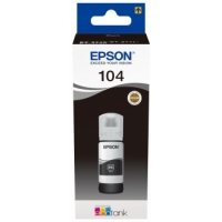 Epson 104 Negro Botella de Tinta Original C13T00P140