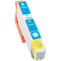 Compatible Epson T2432 T2422 (24XL) Cian Tinta C13T24324012 C13T24224012
