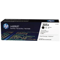HP CE410X Negro Pack de 2 Cartuchos de Toner Originales 305X