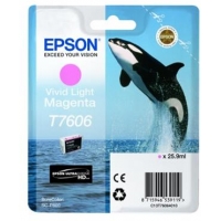 Epson T7606 Magenta Light Tinta Original C13T76064010
