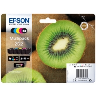 Epson 202 Pack de 5 Cartuchos Originales C13T02E74010