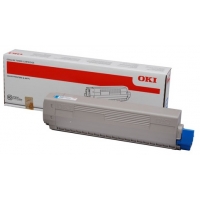 OKI C822 Cian Toner Original 44844615