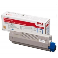 OKI C5850 C5950 MC560 Cian Toner Original 43865723