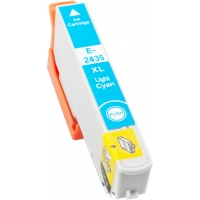 Compatible Epson T2435 T2425 (24XL) Cian Light Tinta C13T24354012 C13T24254012
