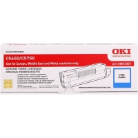 OKI C5650 C5750 Cian Toner Original 43872307
