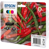 Epson 503 Pack de 4 Cartuchos Originales C13T09Q64010
