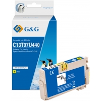 G&G Epson 407 Amarillo Tinta Compatible C13T07U440