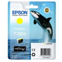 Epson T7604 Amarillo Tinta Original C13T76044010