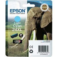 Epson T2435 (24XL) Cian Light Tinta Original C13T24354012