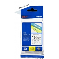 Brother TZe241 Cinta Laminada Original de Etiquetas Texto negro sobre fondo blanco Ancho 18mm x 8 metros