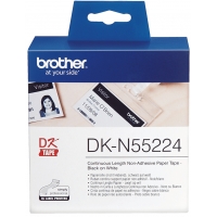 Brother DKN55224 Etiquetas No Adhesivas Originales 54mm x 30,48m 
