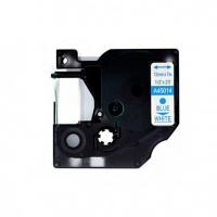 Cinta compatible Dymo D1 45014 Rotuladora azul / blanco 12mm x 7m S0720540