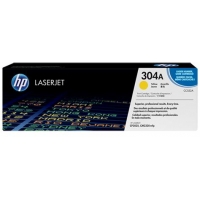 HP CC532A Amarillo Toner Original 304A