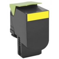 Lexmark CX410 CX510 Amarillo Toner Original 80C2HY0 80C2HYE802HY