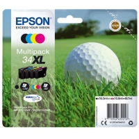 Epson T3476 Pack de 4 Cartuchos Originales C13T34764010