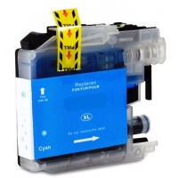Compatible Brother LC225XL Cian Tinta LC225XLC
