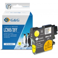 G&G Brother LC985XL Amarillo Tinta Compatible LC985Y