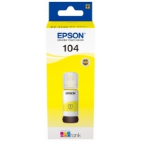Epson 104 Amarillo Botella de Tinta Original C13T00P440
