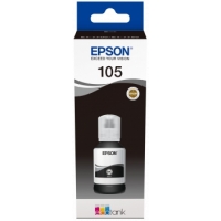Epson 105 Negro Botella de Tinta Pigmentada Original C13T00Q140