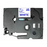 Brother TZe233 Cinta rotuladora Compatible de Etiquetas Texto azul sobre fondo blanco Ancho 12mm x 8 metros