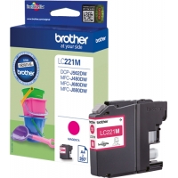 Brother LC221 Magenta Tinta Original LC221MBP