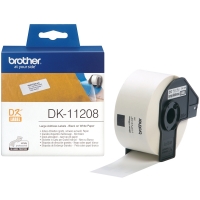 Brother DK11208 Etiquetas Originales Precortadas de Direccion Grandes 38x90 mm 400 Etiquetas