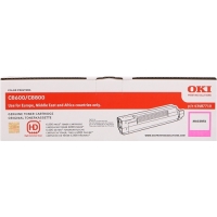 OKI C8600 C8800 Magenta Toner Original 43487710