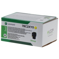 Lexmark CS421 CS521 CS622 CX421 CX522 CX622 CX625 Amarillo Toner Original 78C2XY0 78C2XYE