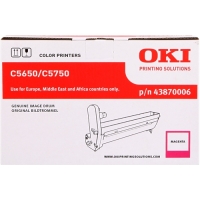 OKI C5650 C5750 Magenta Tambor Original 43870006