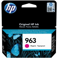 HP 963 Magenta Tinta Original 3JA24AE