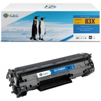G&G HP CF283X Negro Toner Compatible 83X