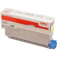 OKI C612 Amarillo Toner Original 46507505