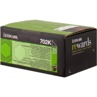 Lexmark CS310 CS410 CS510 Negro Toner Original 70C20K0 702K