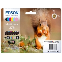 Epson 378 Pack de 6 Cartuchos Originales C13T37884010