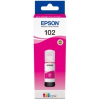 Epson 102 Magenta Botella de Tinta Original C13T03R340