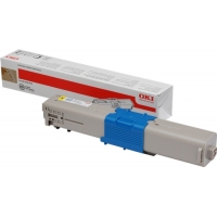 OKI C301DN C321DN MC342DN Amarillo Toner Original 44973533