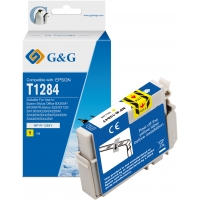 G&G Epson T1284 Amarillo Tinta Compatible C13T12844012