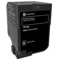 Lexmark CS720 CS725 Negro Toner Original 74C2HK0